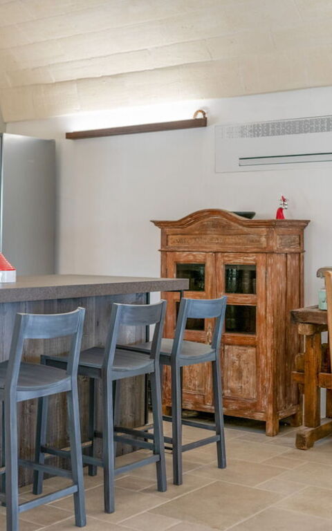 Trulli di Luccio: Esszimmer, Küche