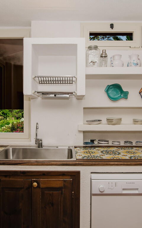 Villa Cala Serena: Küche