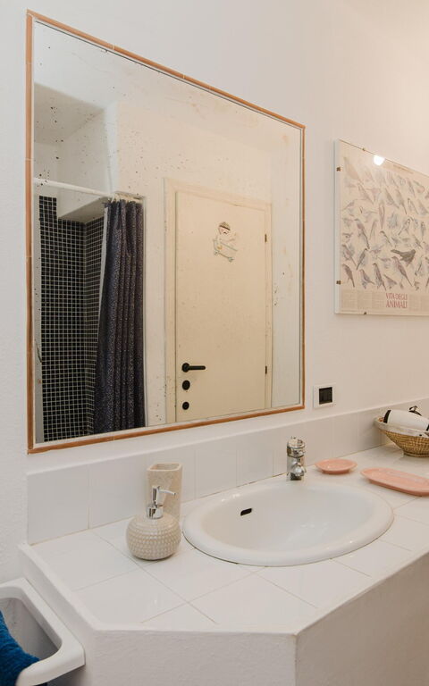 Villa Cala Serena: Bad