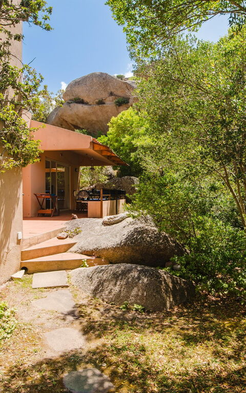 Villa Cala Serena: Außen, Draussen