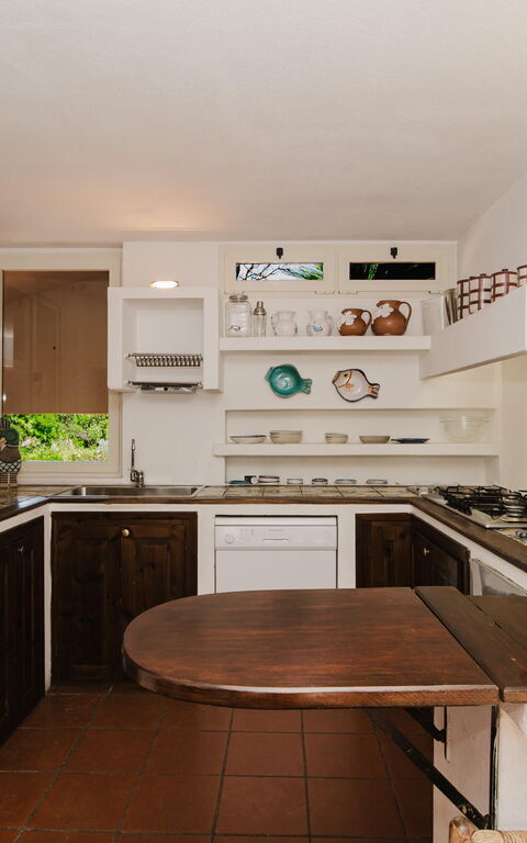 Villa Cala Serena: Küche