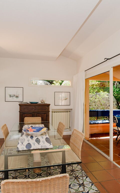 Villa Cala Serena: Esszimmer