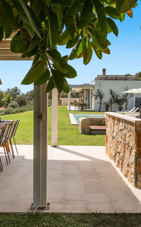 Villa Petite Afrique: Außen, Balkon / Terrasse / Patio, Draussen