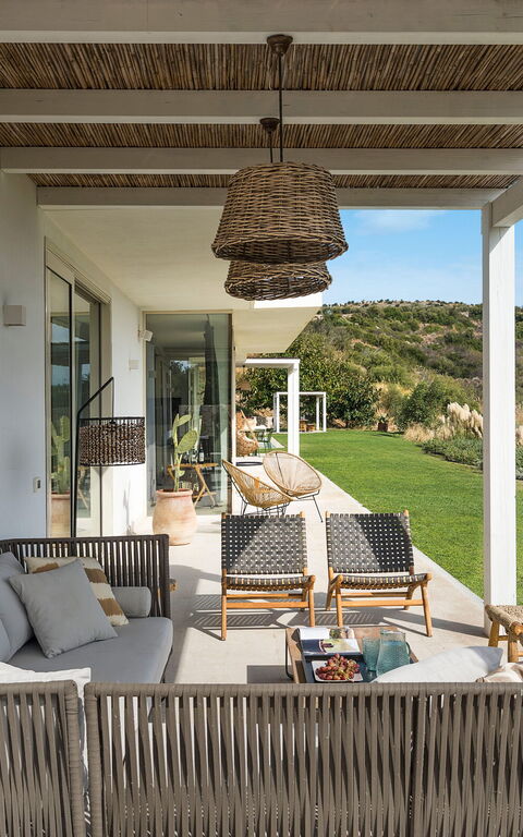 Villa Petite Afrique: Außen, Balkon / Terrasse / Patio, Draussen, Garten