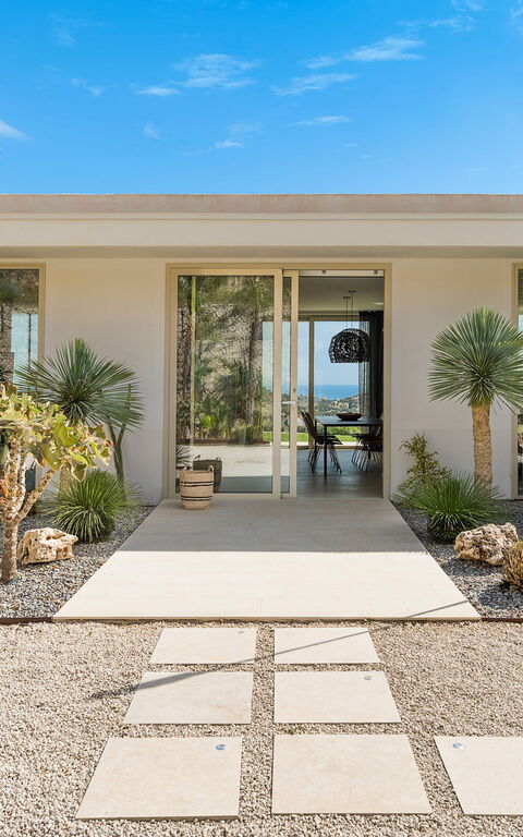 Villa Petite Afrique: Haupteingang