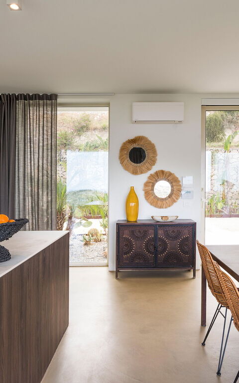 Villa Petite Afrique: Esszimmer