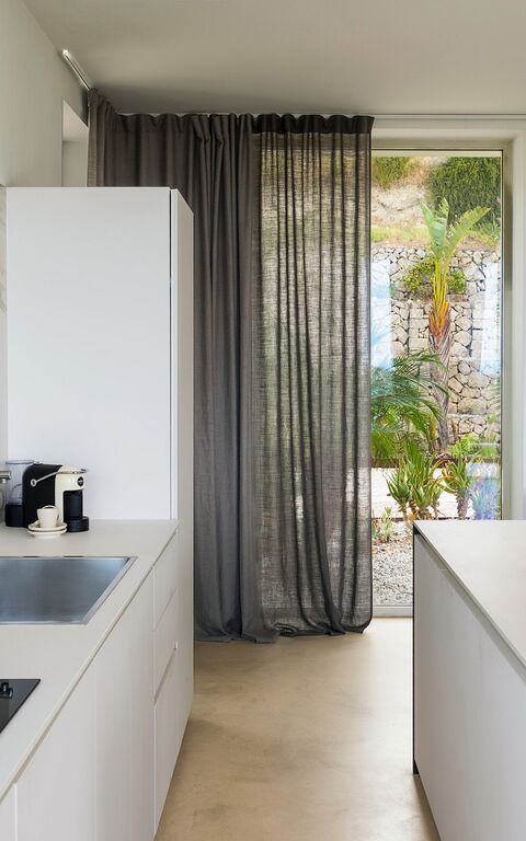 Villa Petite Afrique: Küche