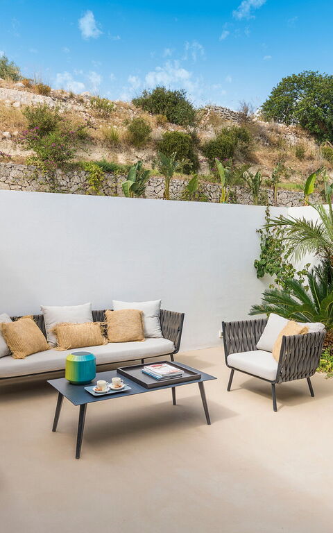 Villa Petite Afrique: Außen, Balkon / Terrasse / Patio, Draussen