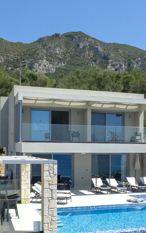 Villa Alkyoni: Ansichten, Draussen, Garten, Schwimmbad