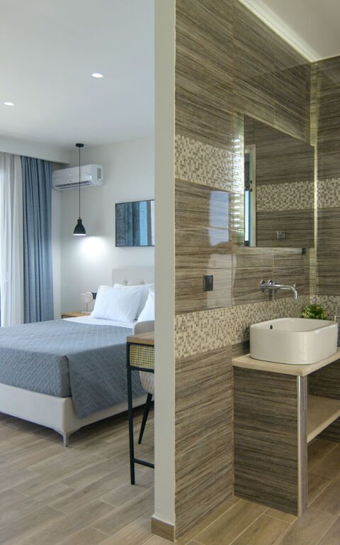 Villa Alkyoni: Schlafzimmer