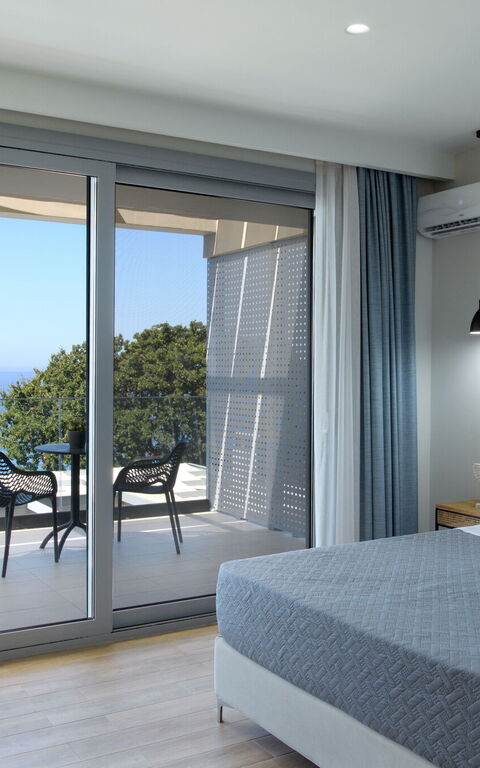 Villa Alkyoni: Schlafzimmer