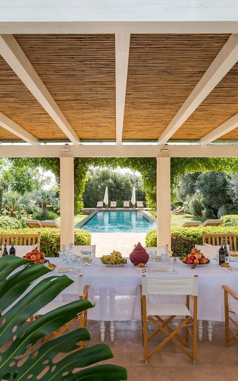 Domus Olivae: Außen, Balkon / Terrasse / Patio, Draussen