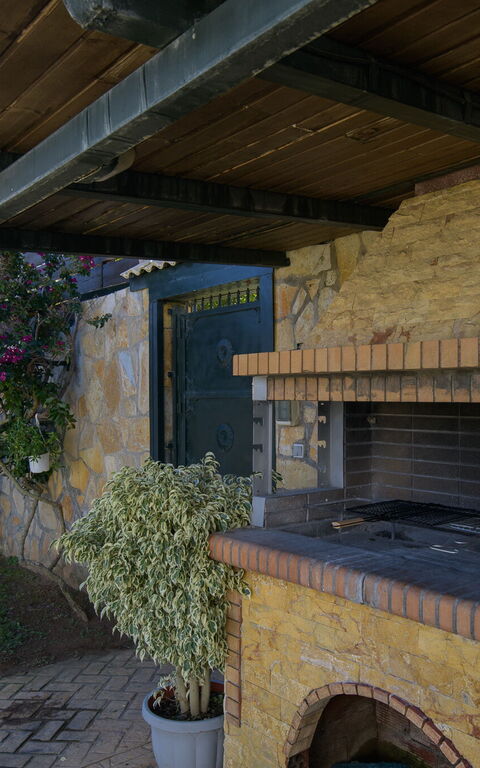 Villa Melitti: Außen, Balkon / Terrasse / Patio, Draussen