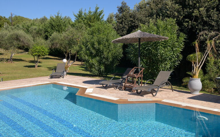 Villa Melitti: Außen, Draussen, Garten, Schwimmbad