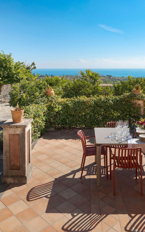 Villa Agrume: Außen, Balkon / Terrasse / Patio, Draussen