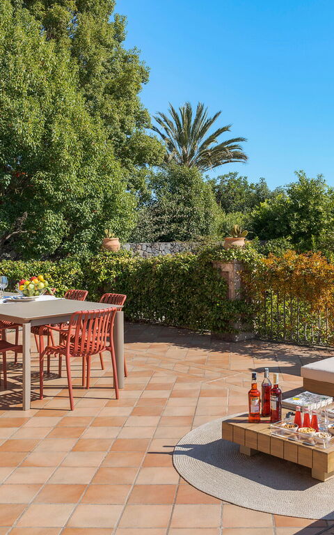 Villa Agrume: Außen, Balkon / Terrasse / Patio, Draussen