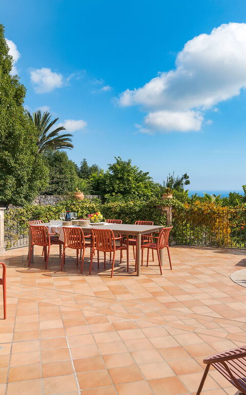 Villa Agrume: Außen, Balkon / Terrasse / Patio, Draussen