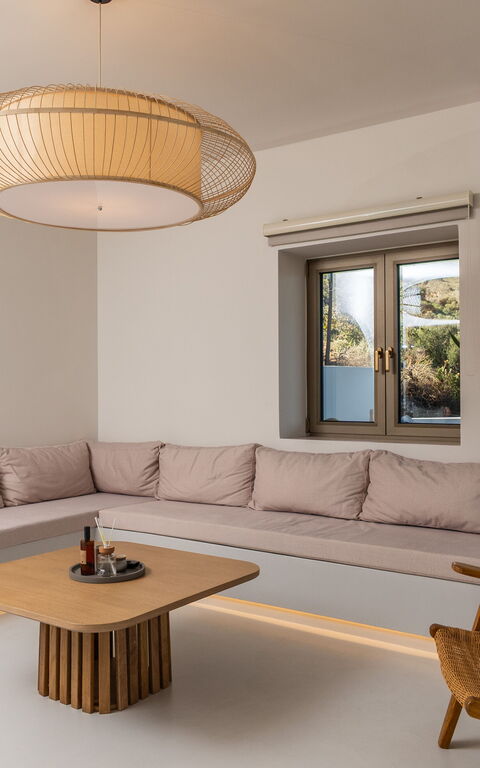 Lofos Horizon Villa: Wohnzimmer