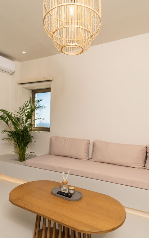 Lofos Horizon Villa: Wohnzimmer