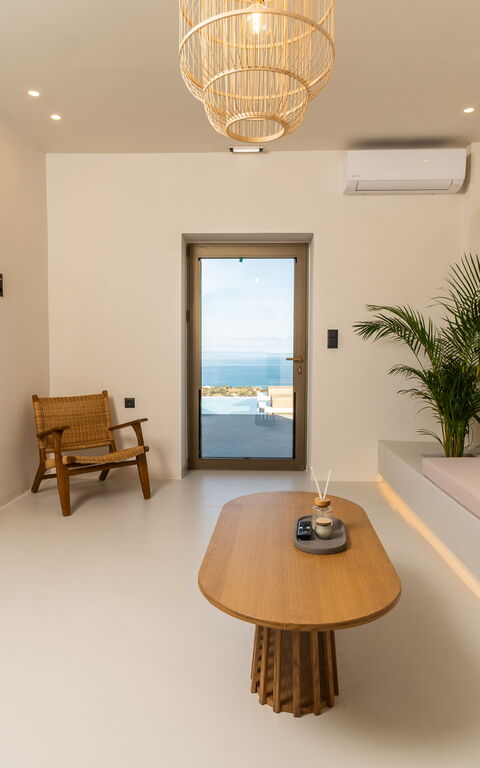 Lofos Horizon Villa: Wohnzimmer