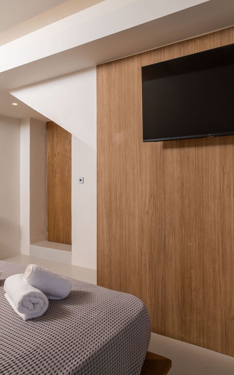 Lofos Horizon Villa: Schlafzimmer