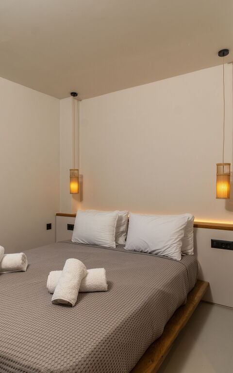 Lofos Horizon Villa: Schlafzimmer