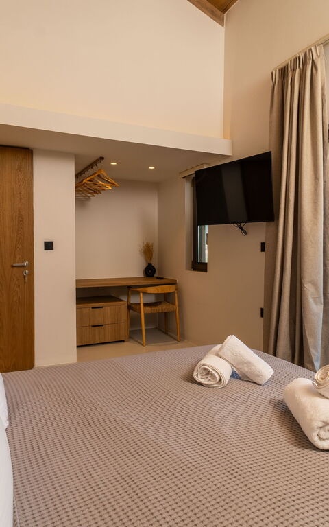 Lofos Horizon Villa: Schlafzimmer