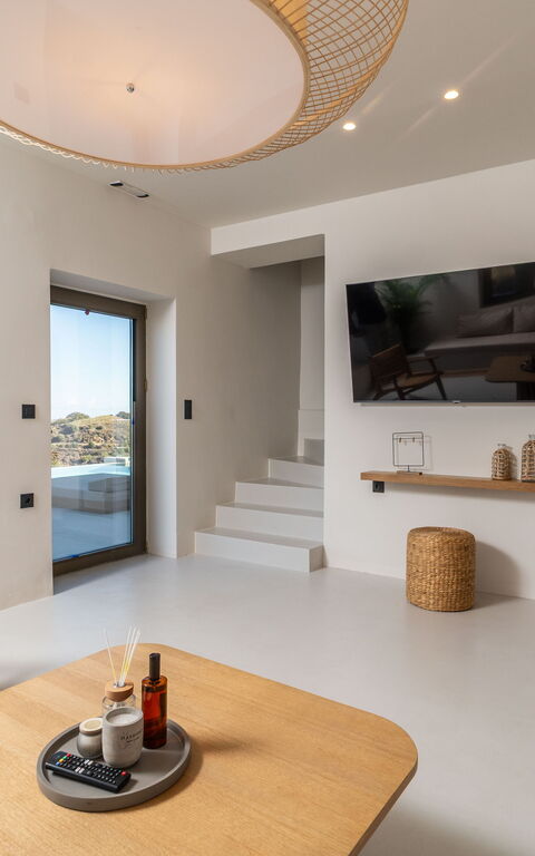 Lofos Horizon Villa: Wohnzimmer