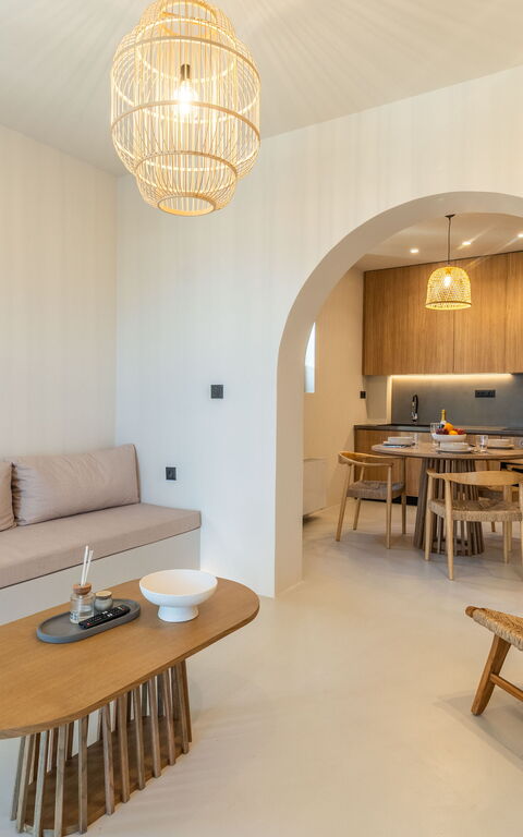 Lofos Horizon Villa: Wohnzimmer