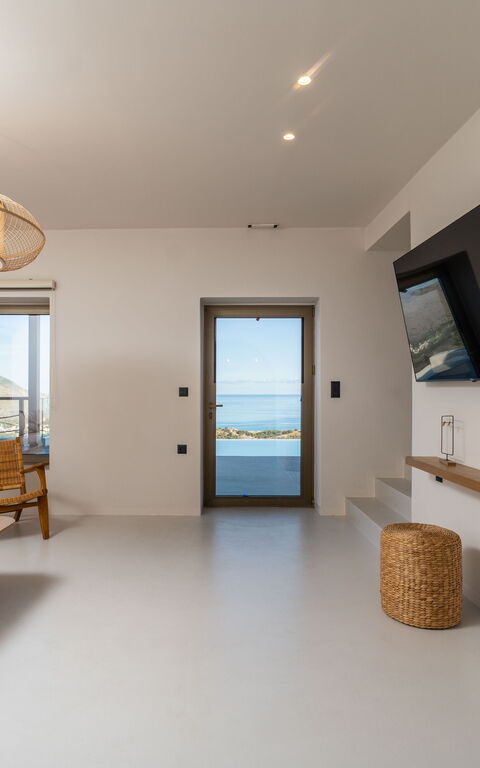 Lofos Horizon Villa: Wohnzimmer