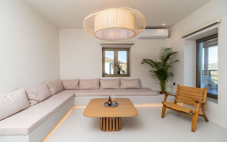 Lofos Horizon Villa: Wohnzimmer