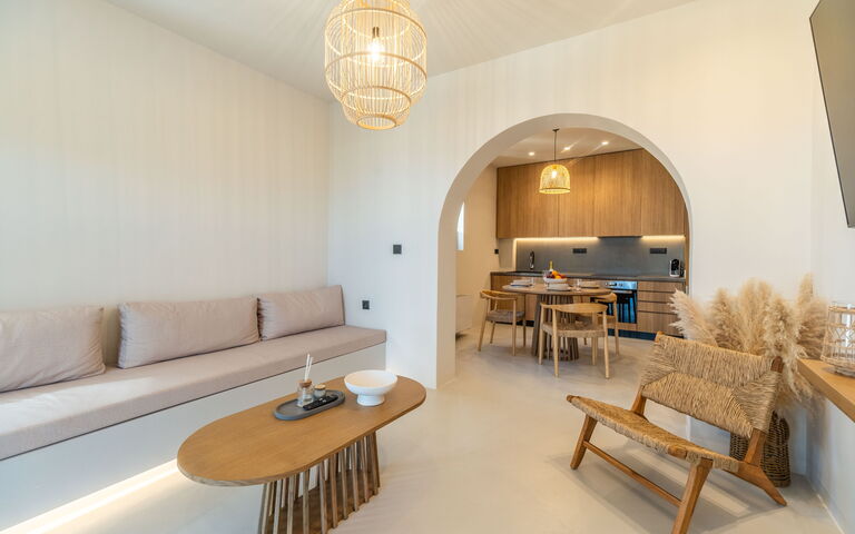 Lofos Horizon Villa: Wohnzimmer