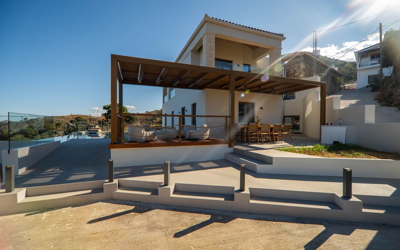 Lofos Horizon Villa: Außen, Draussen