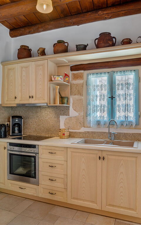 Villa Cava: Esszimmer, Küche