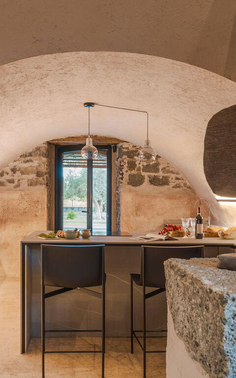 Muna Retreat: Küche