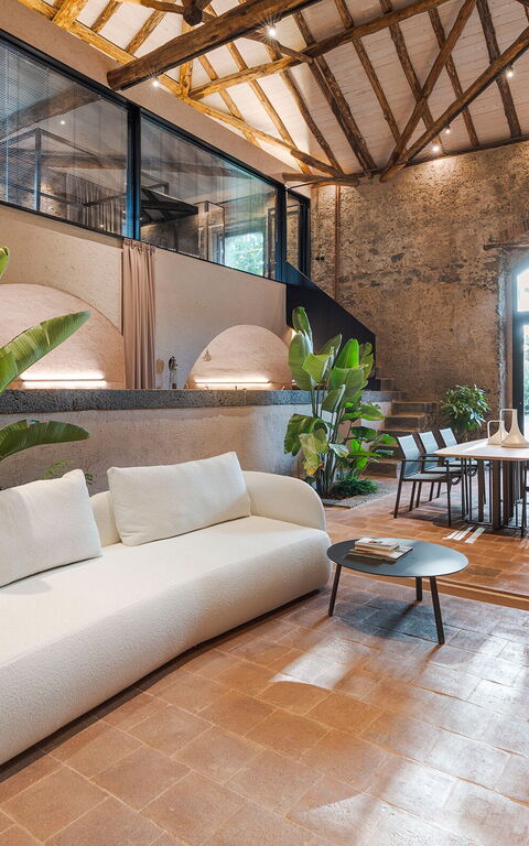 Muna Retreat: Esszimmer, Wohnzimmer