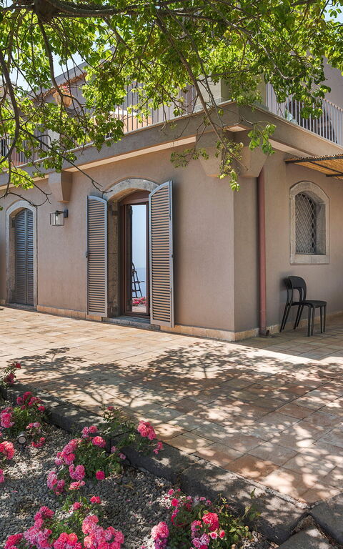 Villa Continella: Außen, Balkon / Terrasse / Patio, Draussen