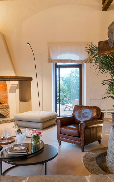 Villa Continella: Wohnzimmer