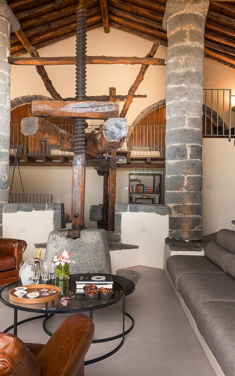 Villa Continella: Wohnzimmer