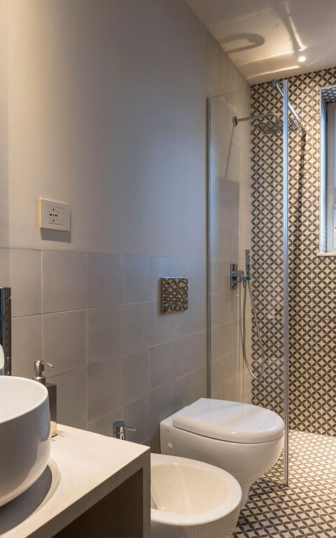 Villa Continella: Bad