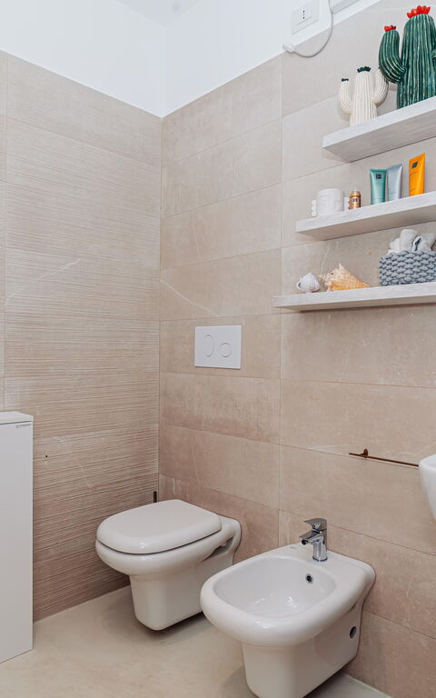 Villa Marinella: Bad