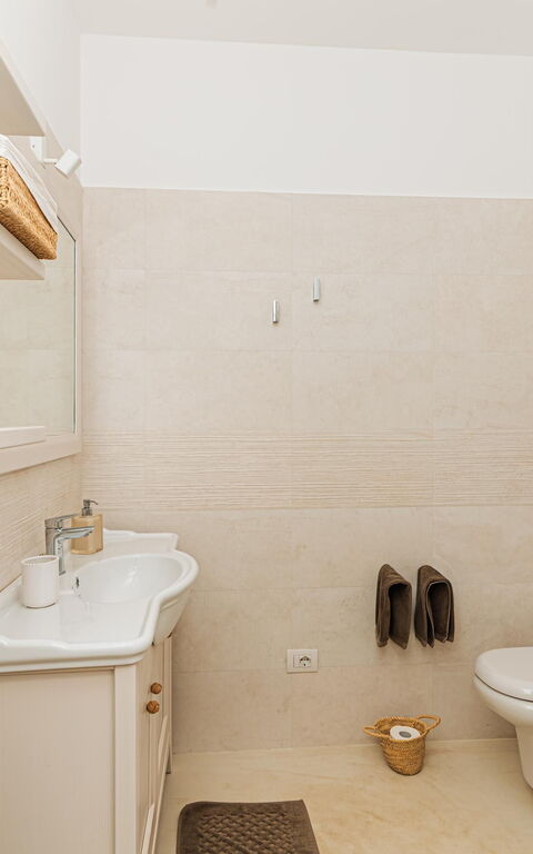 Villa Marinella: Bad