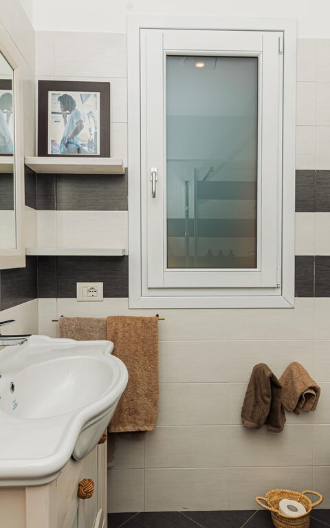 Villa Marinella: Bad