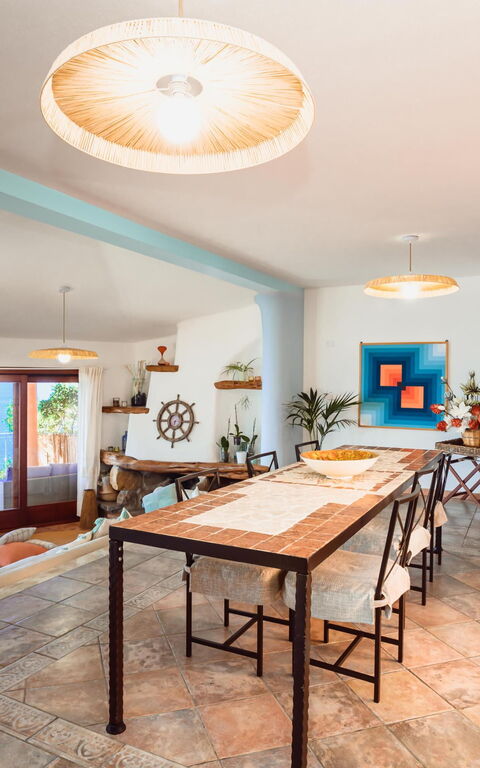 Villa Atlantide: Esszimmer