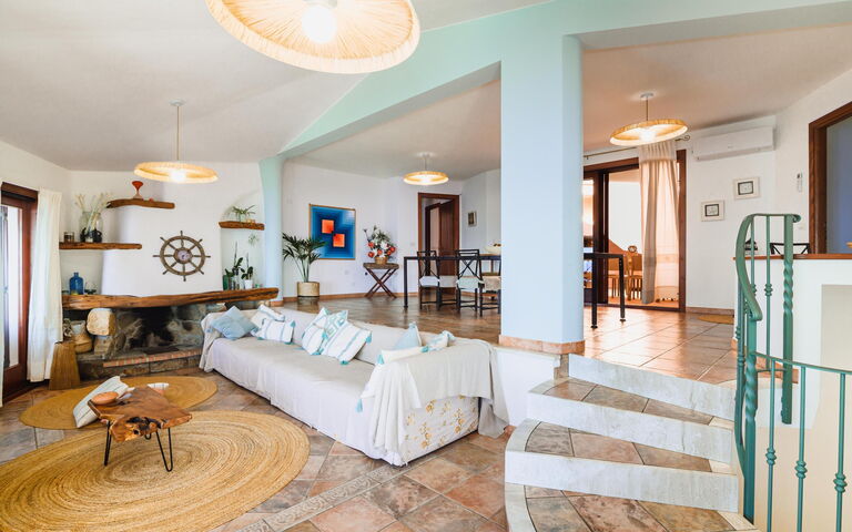 Villa Atlantide: Wohnzimmer