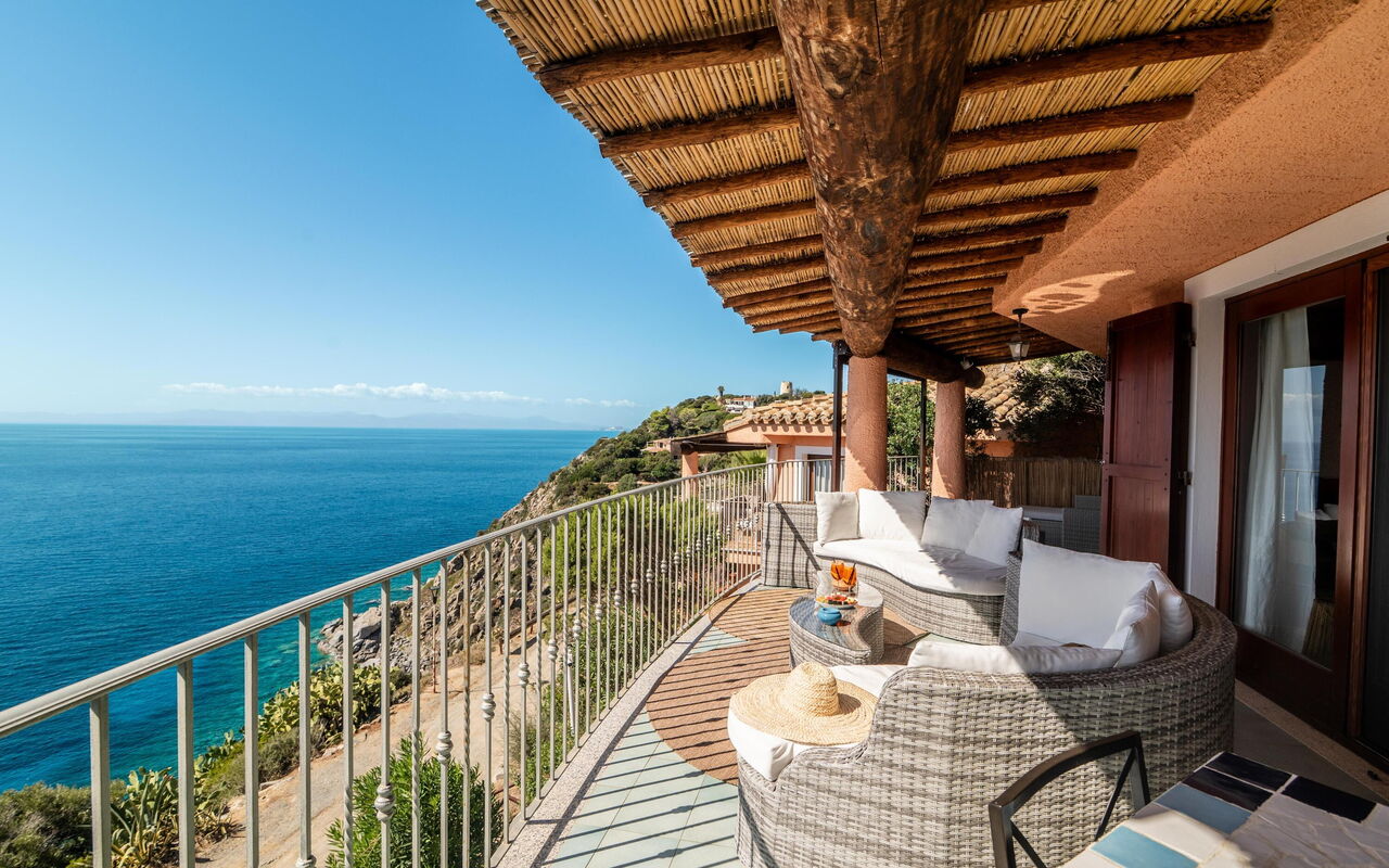 Villa Atlantide: Ansichten, Außen, Balkon / Terrasse / Patio, Draussen