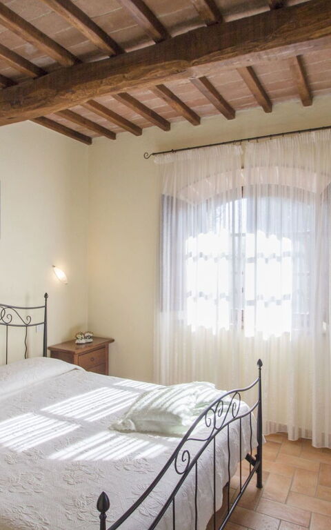 Podere Peteglia: Schlafzimmer