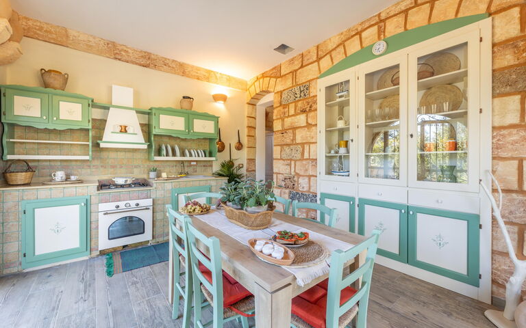 Villa Renedda: Esszimmer, Küche