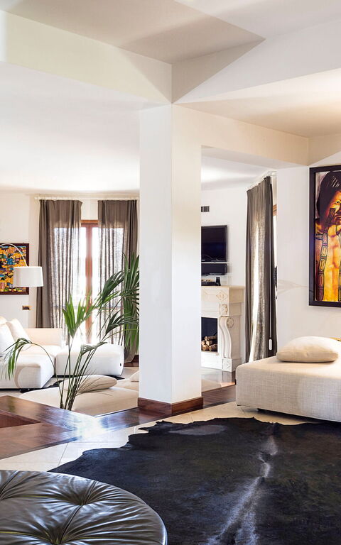 Villa Profumo D'Oriente: Wohnzimmer