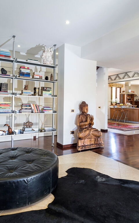 Villa Profumo D'Oriente: Wohnzimmer